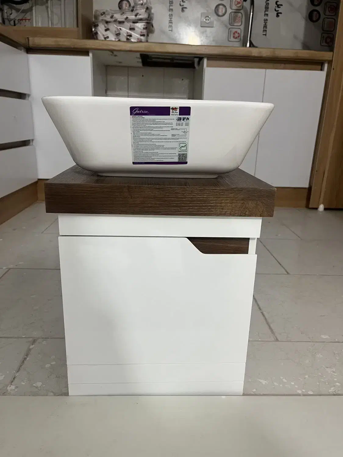 روشویی کابینتی دستشویی|لوازم سرویس بهداشتی|اندیشه, اندیشه فاز ۳|دیوار