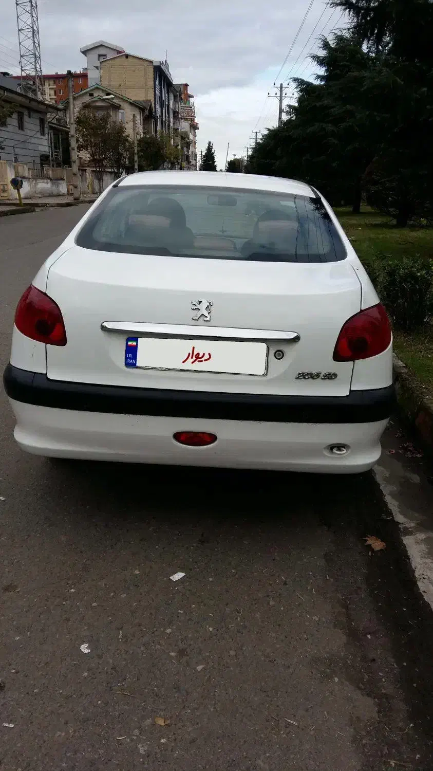 پژو206 SD مدل 94|خودرو سواری و وانت|آستارا, |دیوار