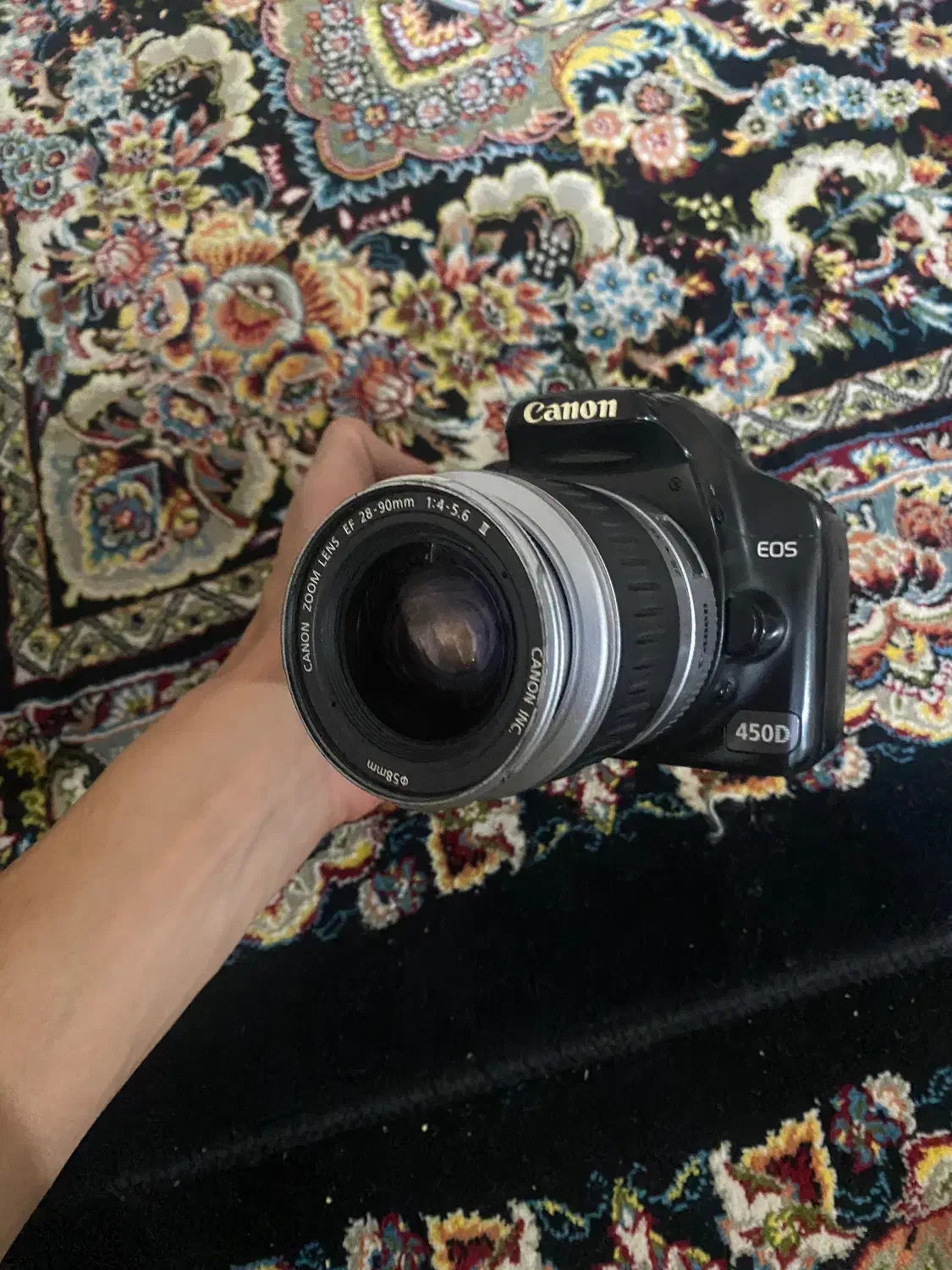 دوربین عکاسی کنون450d|دوربین عکاسی و فیلم‌برداری|تهران, تهرانپارس غربی|دیوار