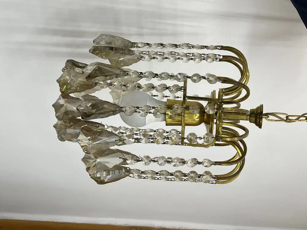 لوستر کریستالی|لوستر و چراغ آویز|رشت, استادسرا|دیوار