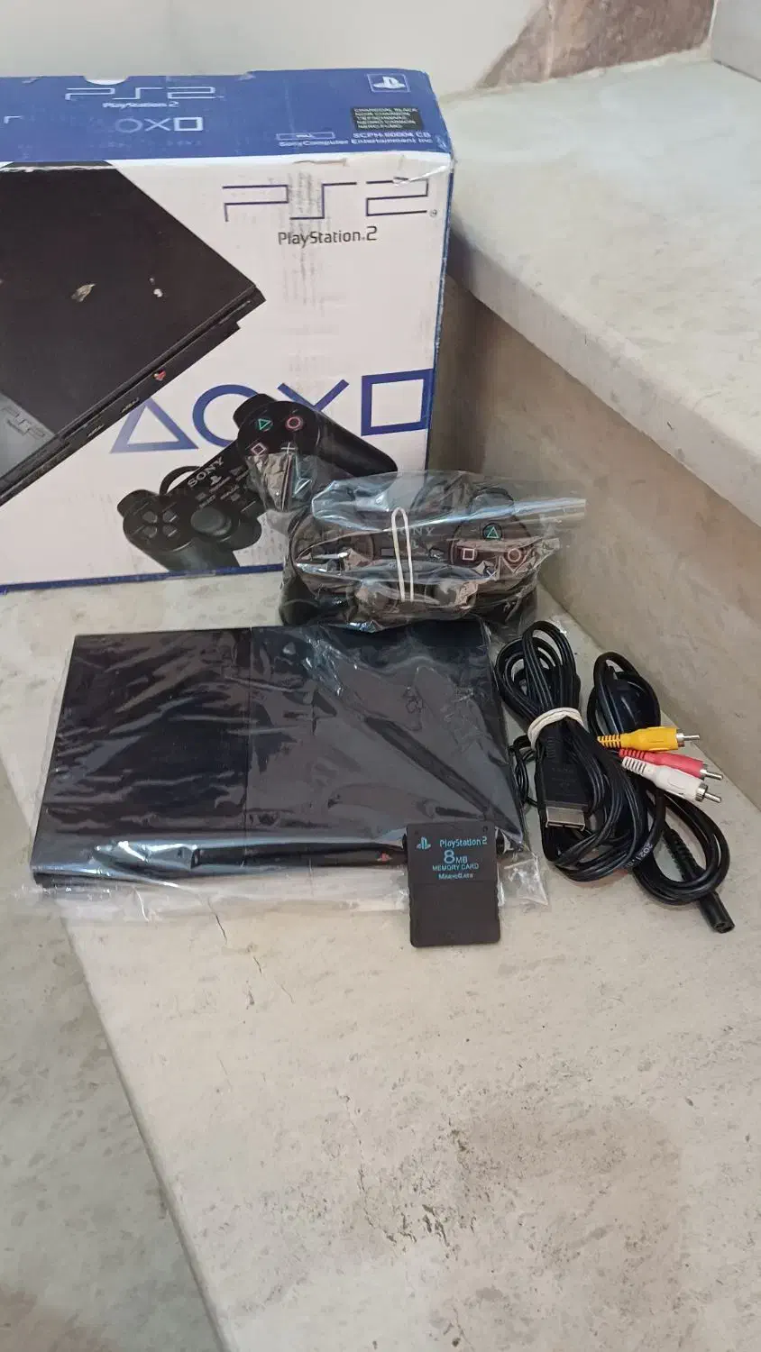 پلی استیشن۲ ps2 سونی۲ فلش خور در حد|کنسول، بازی ویدئویی و آنلاین|قم, سراجه (۱۵ خرداد)|دیوار