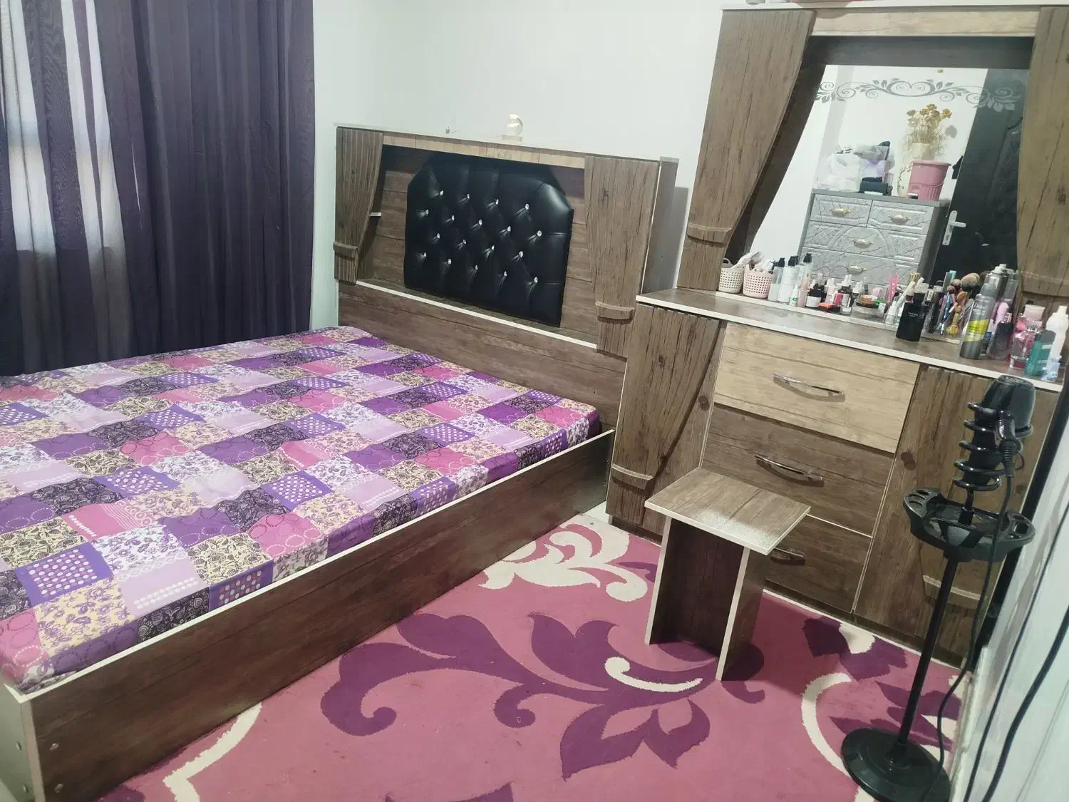 سرویس خواب دونفره|تخت و سرویس خواب|جیرفت, |دیوار