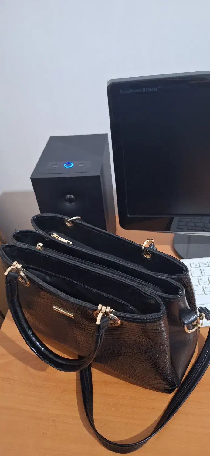 کیف ورنی نو جادار شیک با بند دوشی|کیف، کفش، کمربند|تبریز, |دیوار