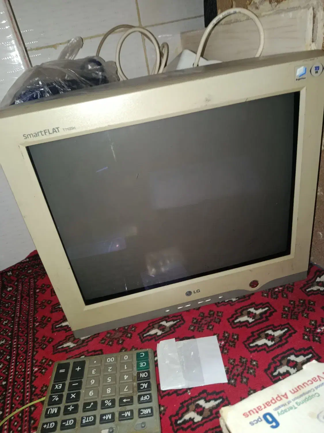 مانیتور crt الجی|قطعات و لوازم جانبی رایانه|کرج, حصارک بالا|دیوار