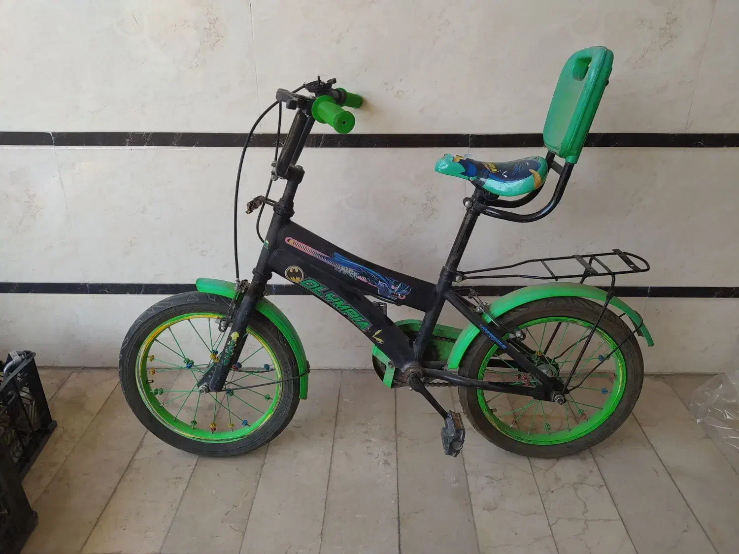 دوچرخه|دوچرخه، اسکیت، اسکوتر|قرچک, میرزائی جنوبی|دیوار