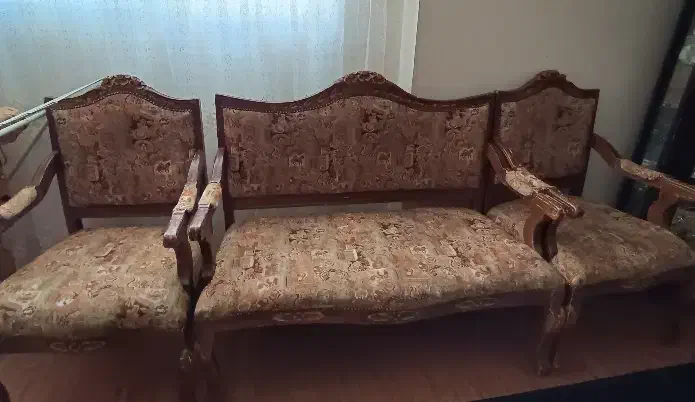 مبل هشت نفره|مبلمان خانگی و میز عسلی|صدرا-فارس, فاز ۱|دیوار