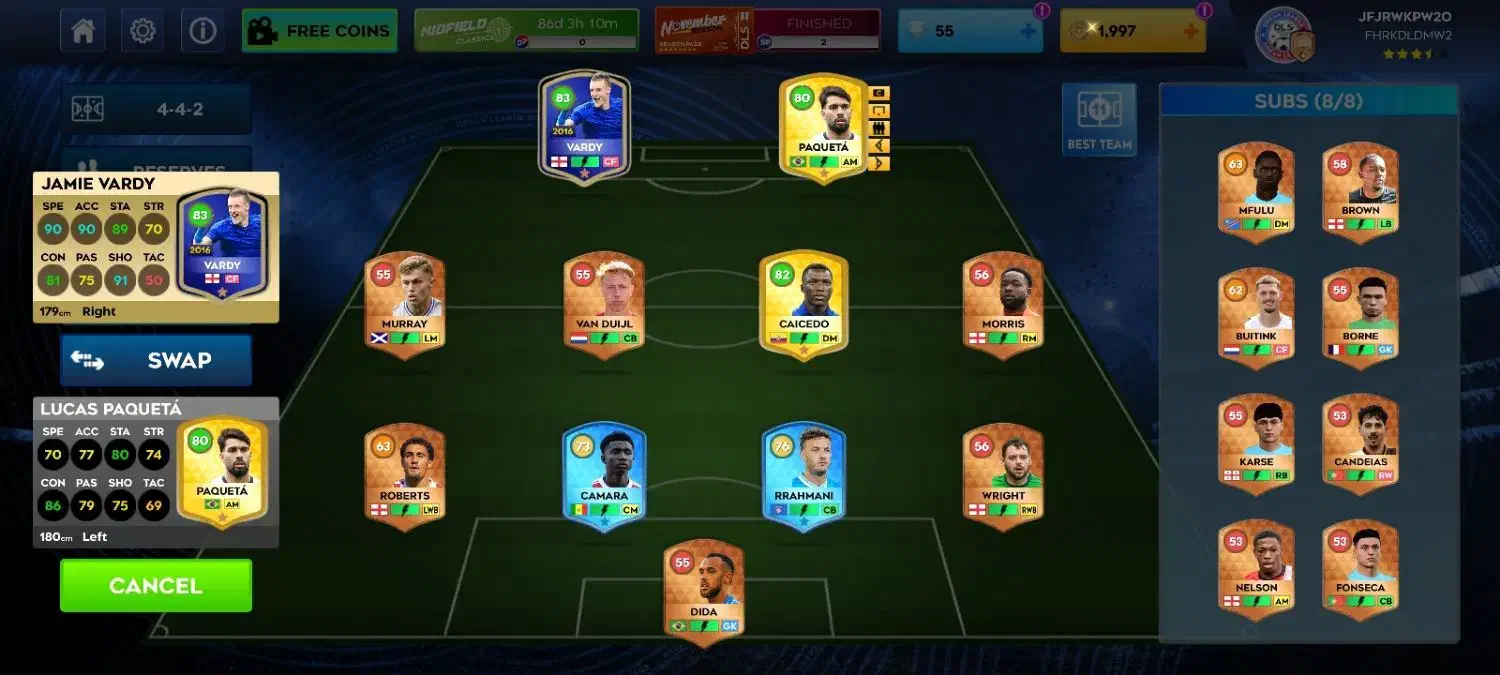 اکانت ناب دریم لیگ|کنسول، بازی ویدئویی و آنلاین|الیگودرز, |دیوار