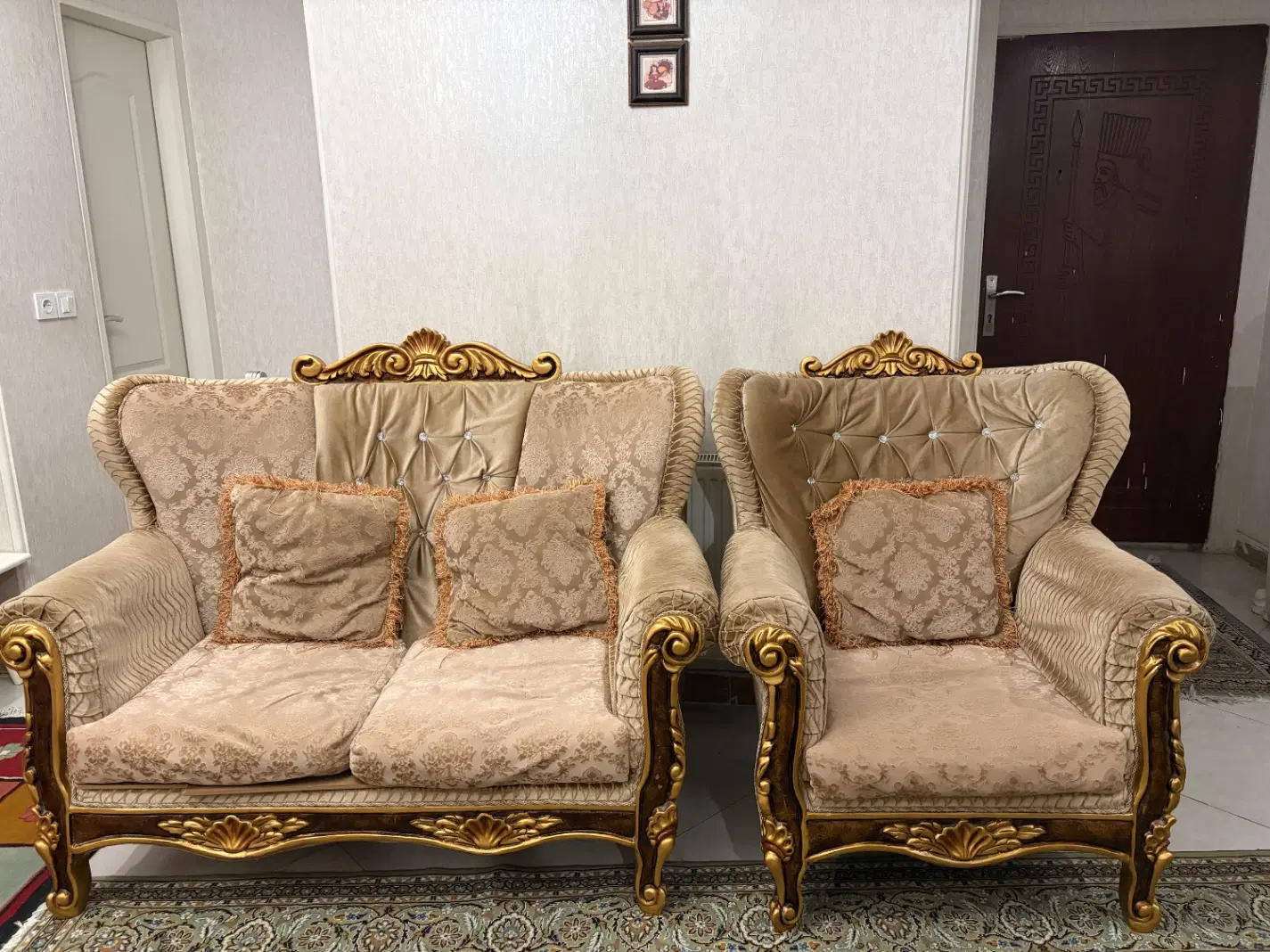 مبلمان ۷نفره|مبلمان خانگی و میز عسلی|تهران, مهرآباد جنوبی|دیوار