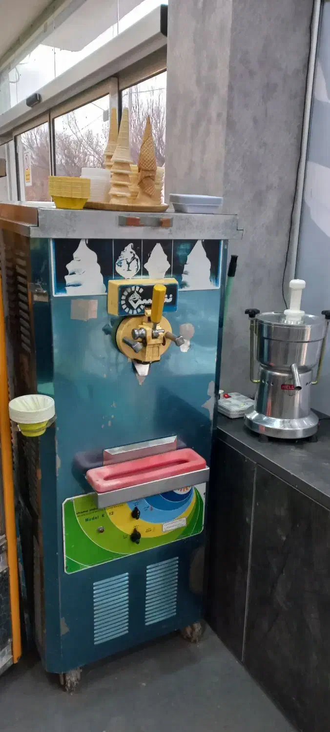 دستگاه بستنی تک نازل مارک شمس|کافیشاپ و رستوران|فارسان, |دیوار