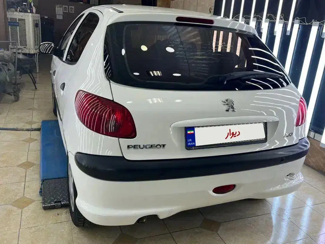 ۲۰۶ تیپ۵ مدل ۹۶ سند تکبرگ|خودرو سواری و وانت|کرج, گلشهر|دیوار