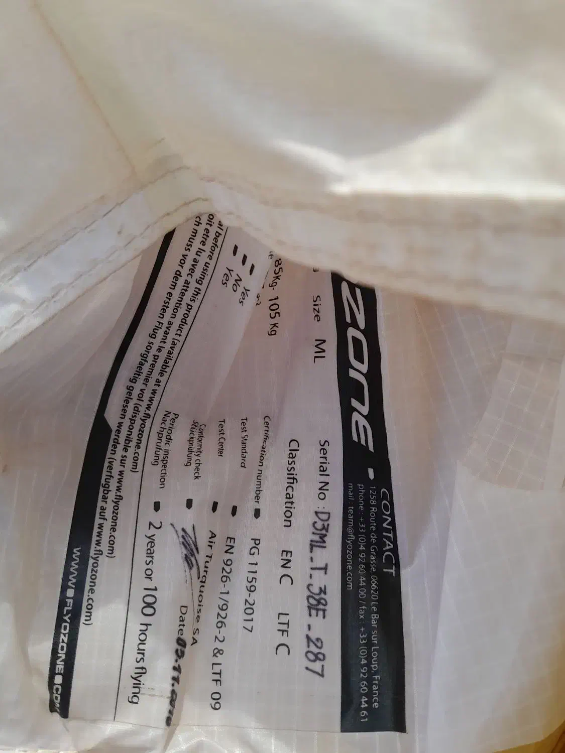 بال پاراگلایدر دلتا ۳|کوهنوردی و کمپینگ|کامیاران, |دیوار