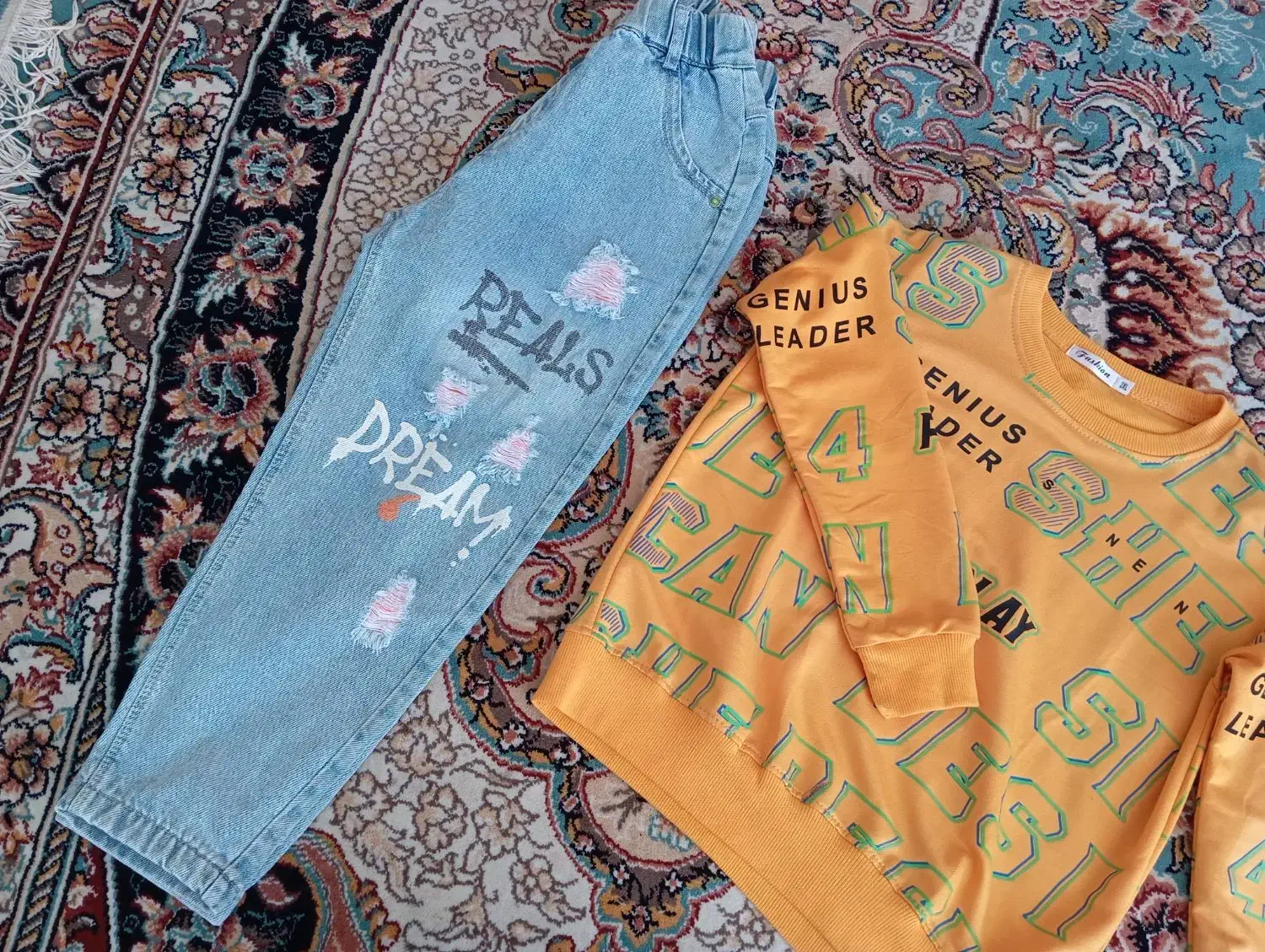 شلوار لی پسرانه|کفش و لباس بچه|گلبهار, نوبهار|دیوار