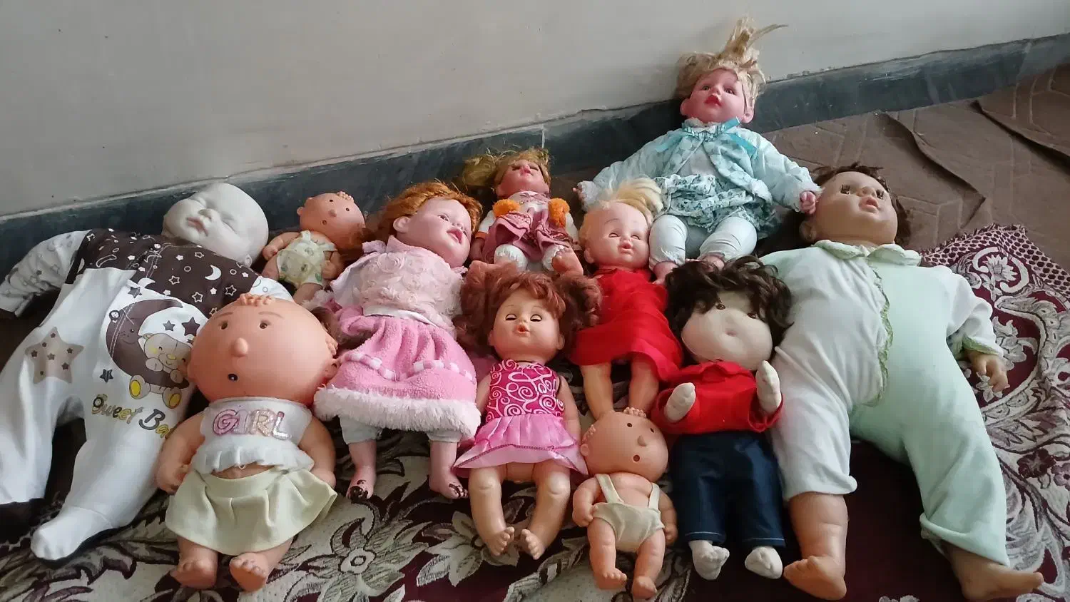 عروسک گوشتی خارجی عتیقه اورجینال  متن اگهی کامل|اسباب‌‌بازی|شیراز, صاحب الزمان|دیوار