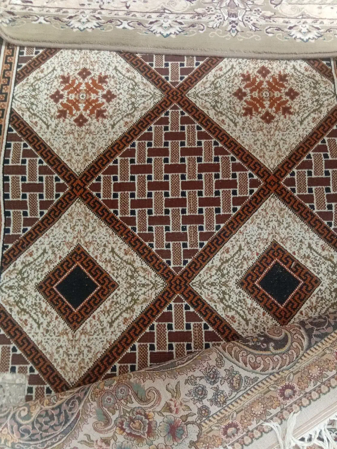 کناره گلیم|گلیم، جاجیم، گبه|نیشابور, میدون بار|دیوار