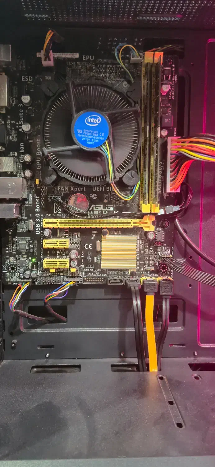 باندل مادربرد نسل ۴ ASUS H81|قطعات و لوازم جانبی رایانه|تهران, گلستان (شهرک راه آهن)|دیوار