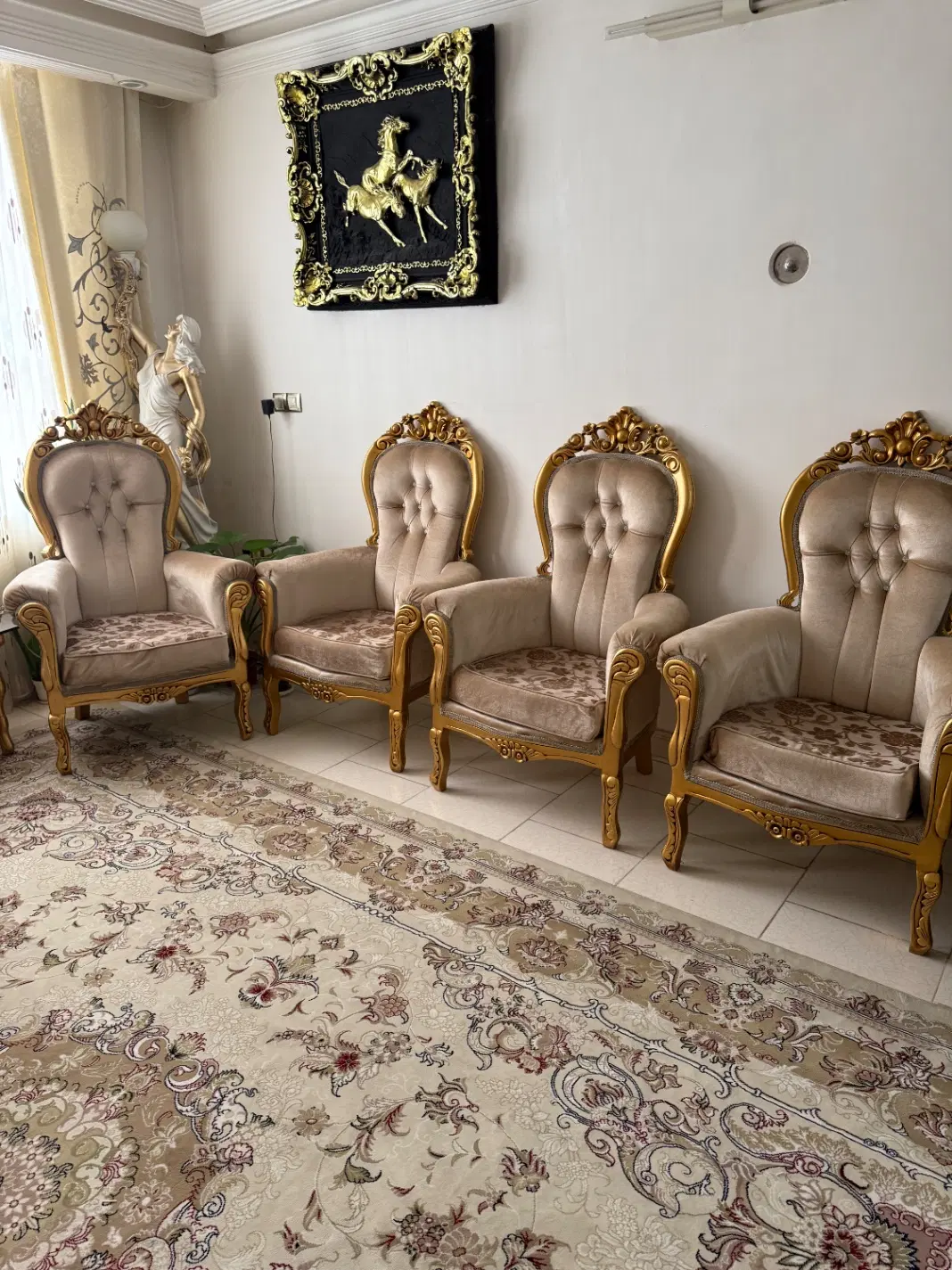 مبل|مبلمان خانگی و میز عسلی|محلات, |دیوار