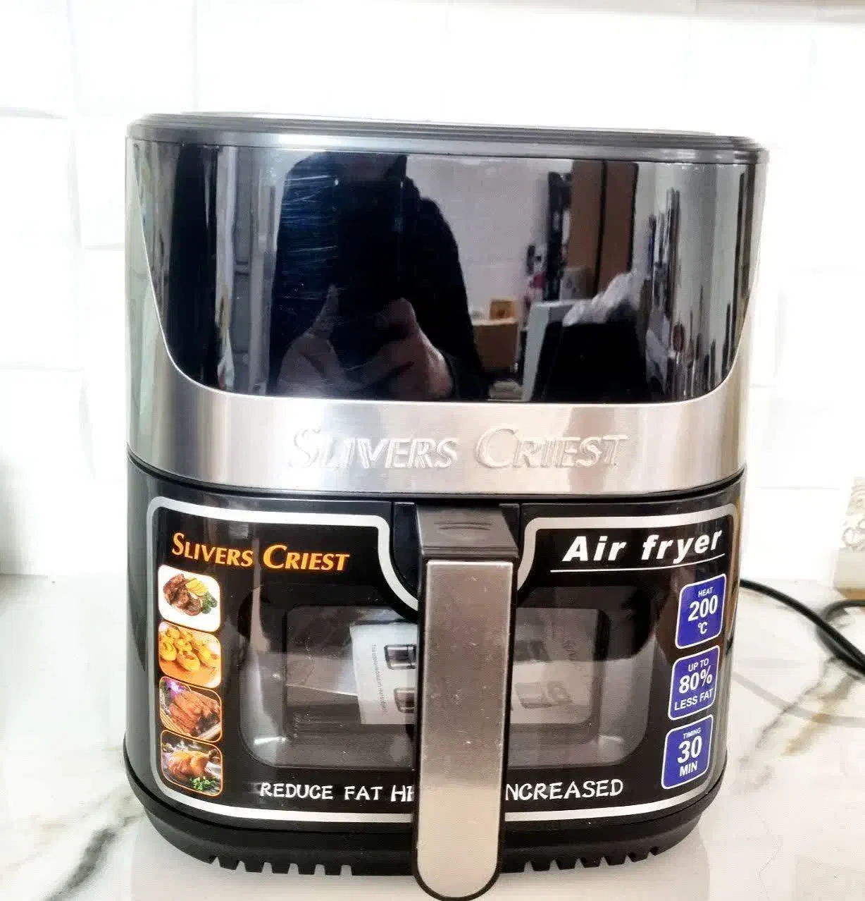 سرخ کن یونیک سیلور هواپز رژیمی ایر فایر کادویی|اجاق گاز و لوازم برقی پختوپز|قم, آزادگان|دیوار