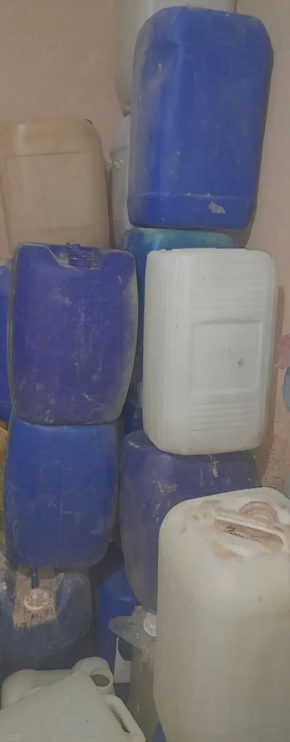 ۲۰ لیتری ۳۵ لیتری موادضخیم|ظروف نگهدارنده، پلاستیکی، یک‌بارمصرف|فسا, |دیوار