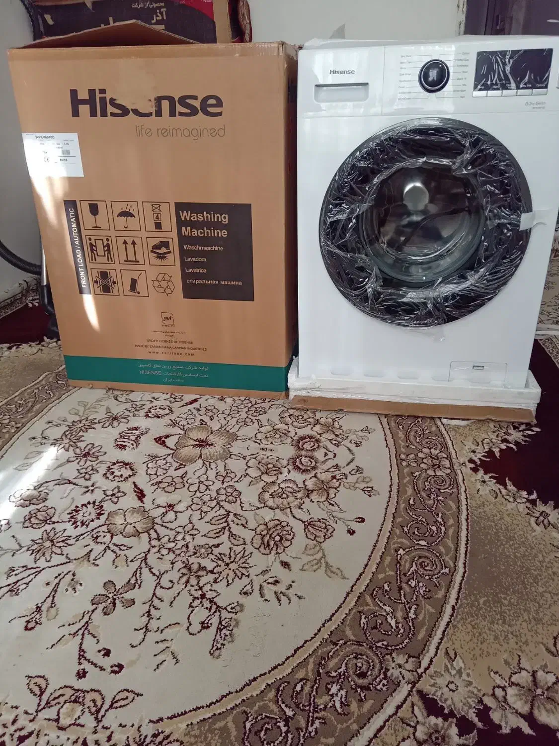 گاز طرح فر نمای لمسی و ماشین لباسشویی|اجاق گاز و لوازم برقی پخت‌وپز|نصر آباد, |دیوار