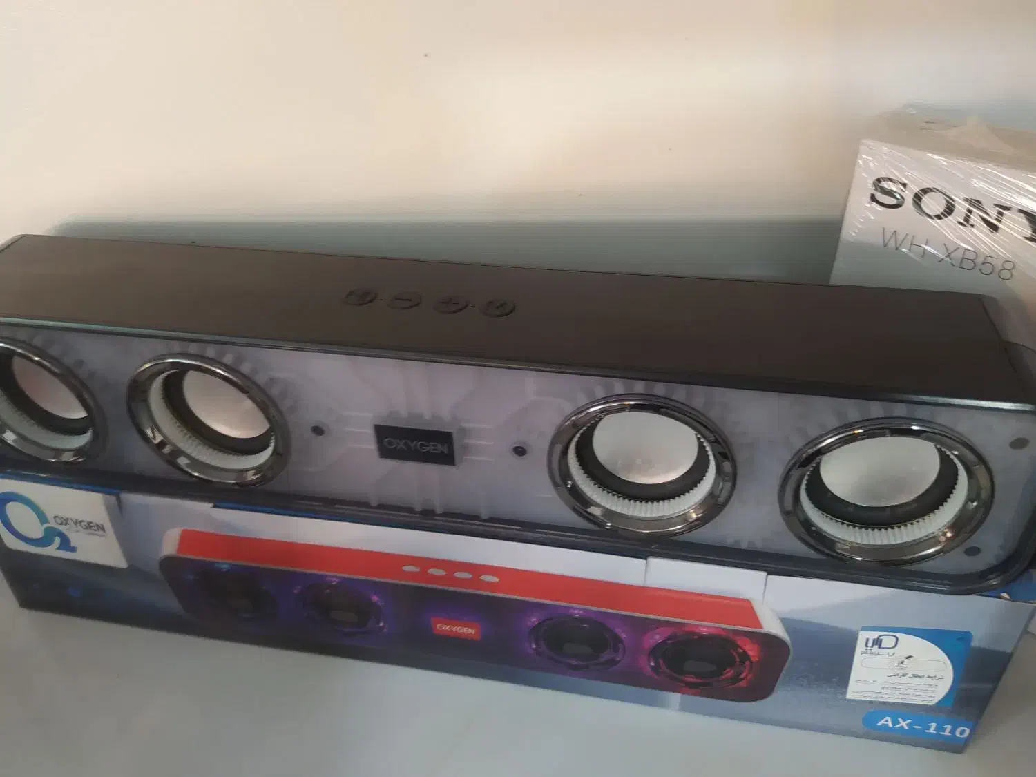 اسپیکر اکسیژن AX-110 (فروشگاه اطلس)|پخش‌کننده همراه|کرمانشاه, |دیوار