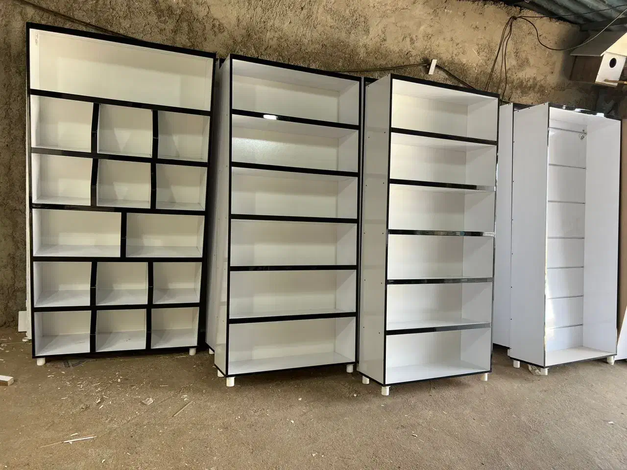 تولیدی قفسه ویترین رگال بزرگترین تولیدی شیراز|کتابخانه، شلف، قفسههای دیواری|شیراز, جوادیه|دیوار