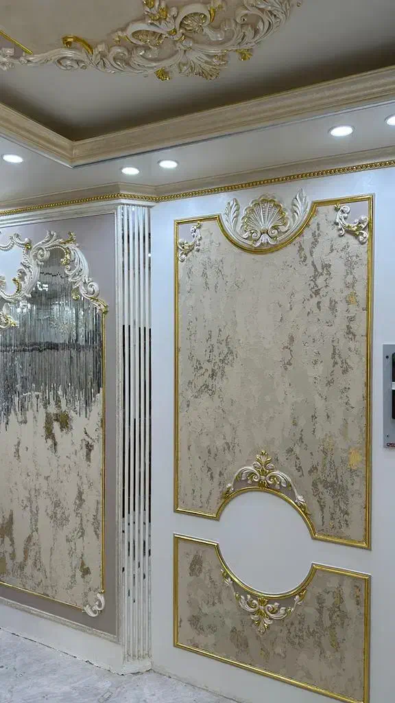 گچبری نقاشی پتینه کاری|خدمات پیشه و مهارت|کرمانشاه, |دیوار