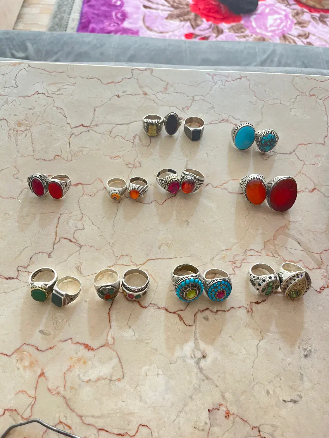 انگشتر|کلکسیون اشیاء عتیقه|آران و بیدگل, |دیوار