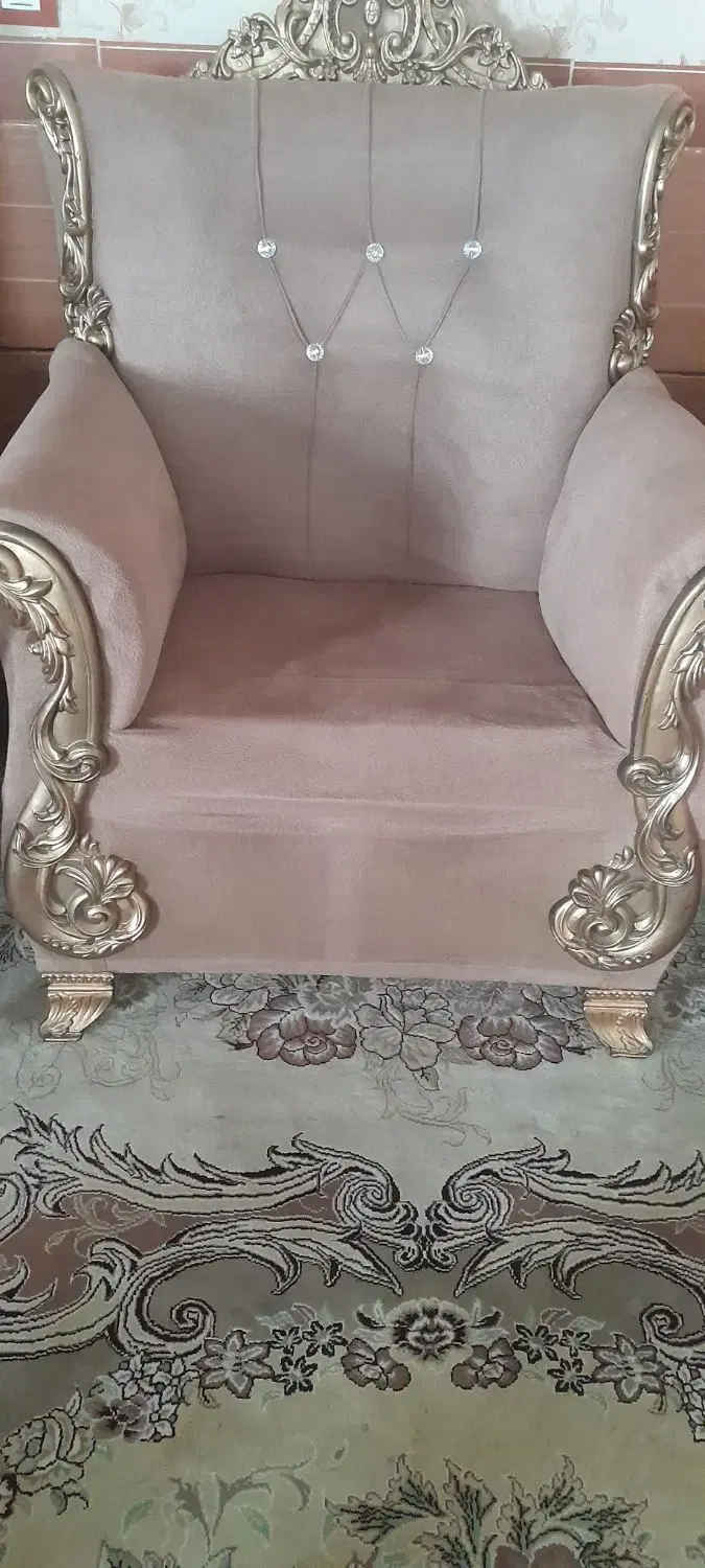 مبل راحتی|مبلمان خانگی و میز عسلی|بم, |دیوار