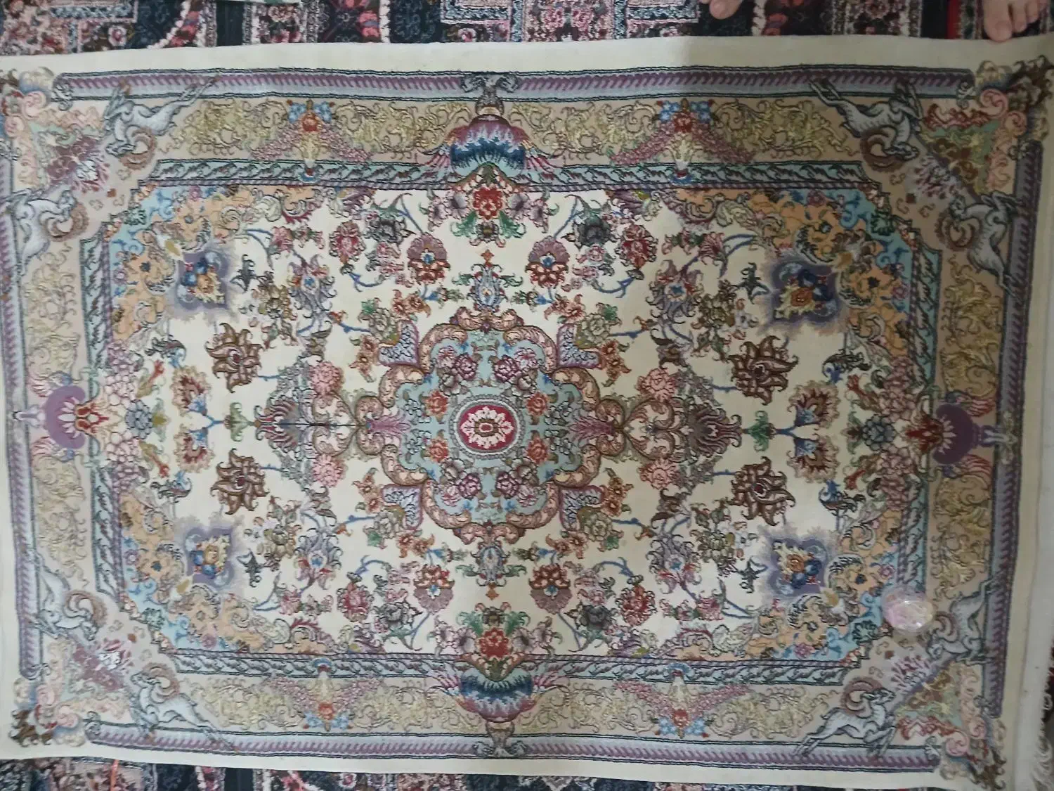 زرع نیم|فرش|قروه, |دیوار