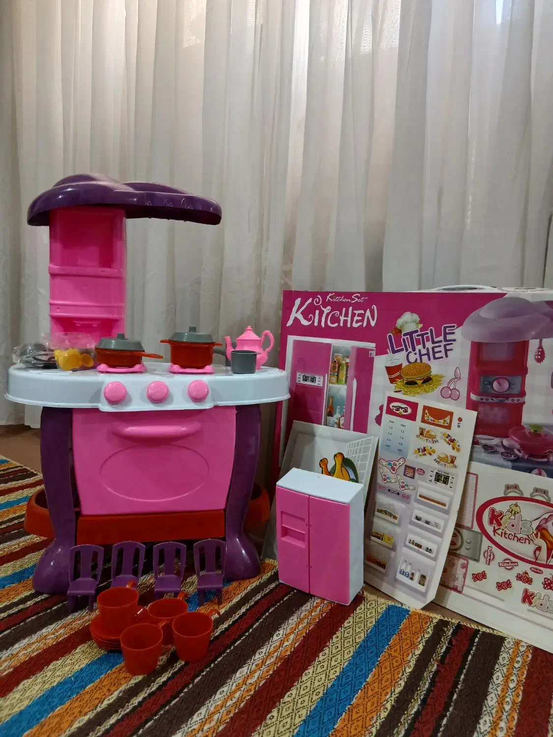 ست آشپزخانه اسباب بازی little chef|اسباببازی|قم, شاه ابراهیم|دیوار