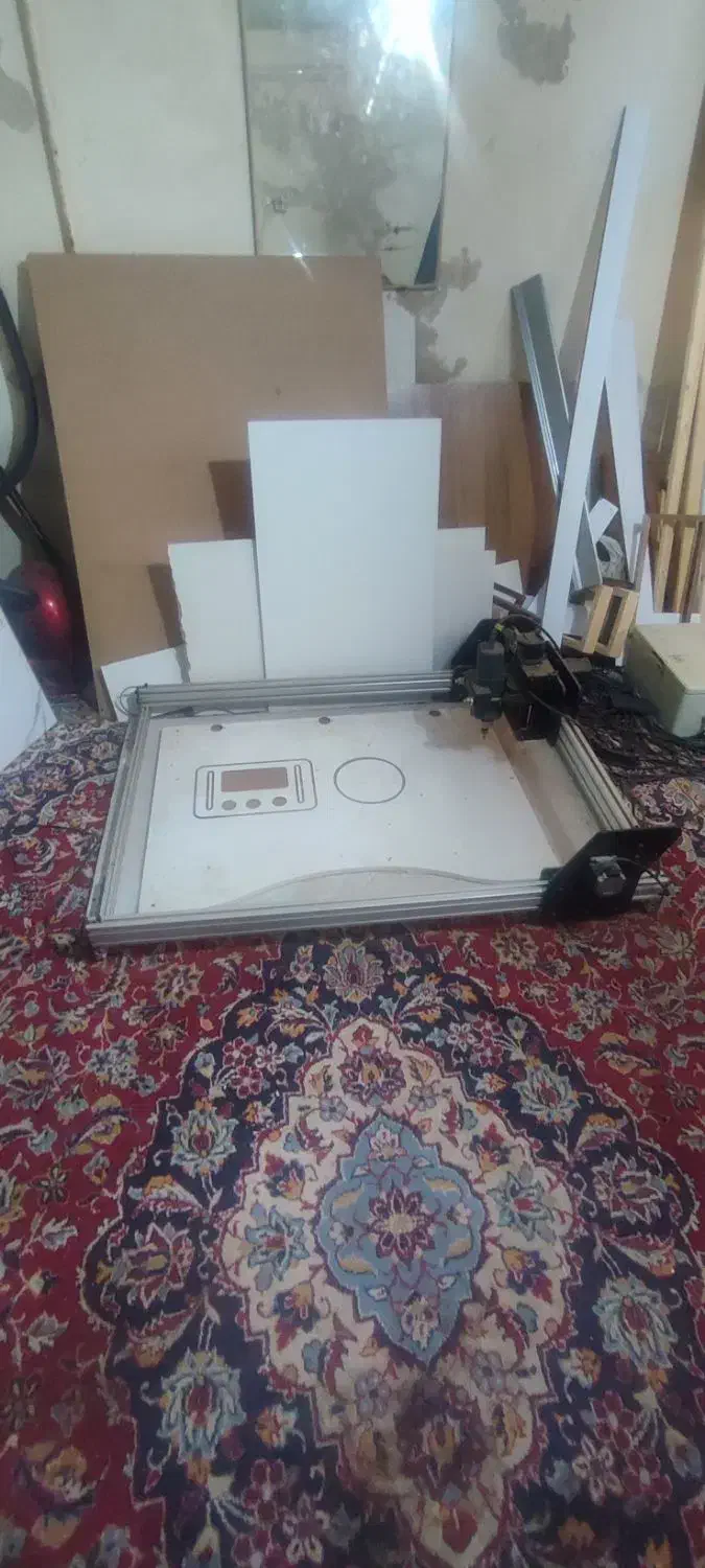 دستگاه سی ان سی چوب و ام دی اف|ماشین‌آلات صنعتی|رباط‌کریم, رباط‌کریم|دیوار