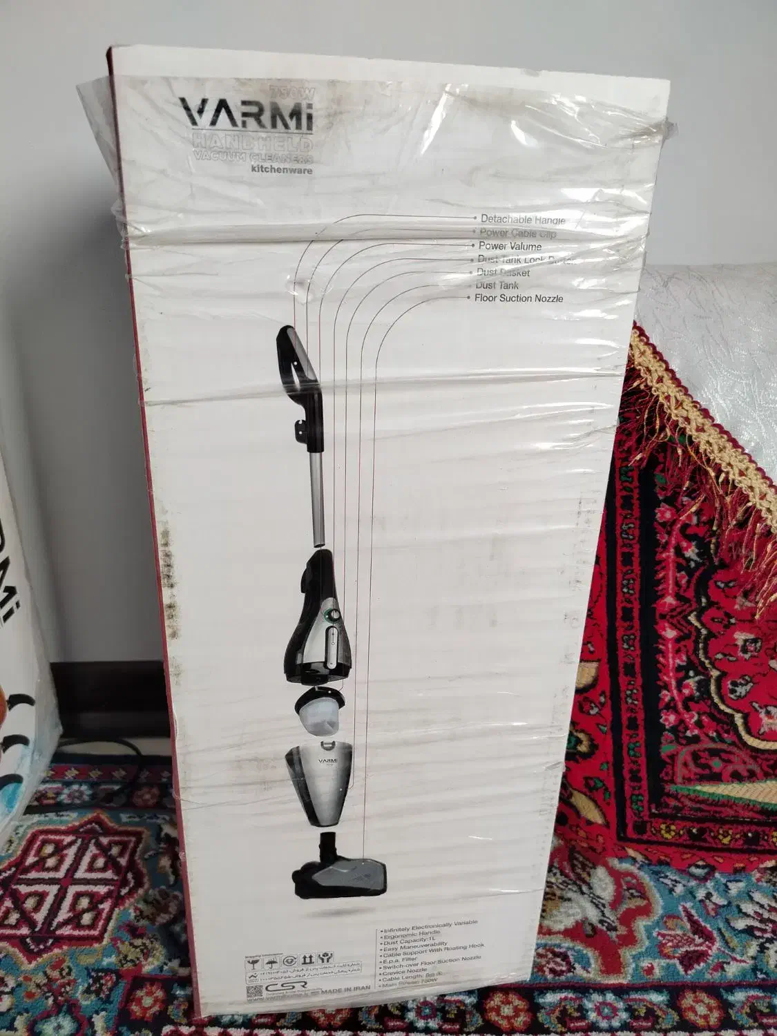 جارو برقی عصایی|جاروبرقی، جارو شارژی، بخارشو|کرمان, |دیوار