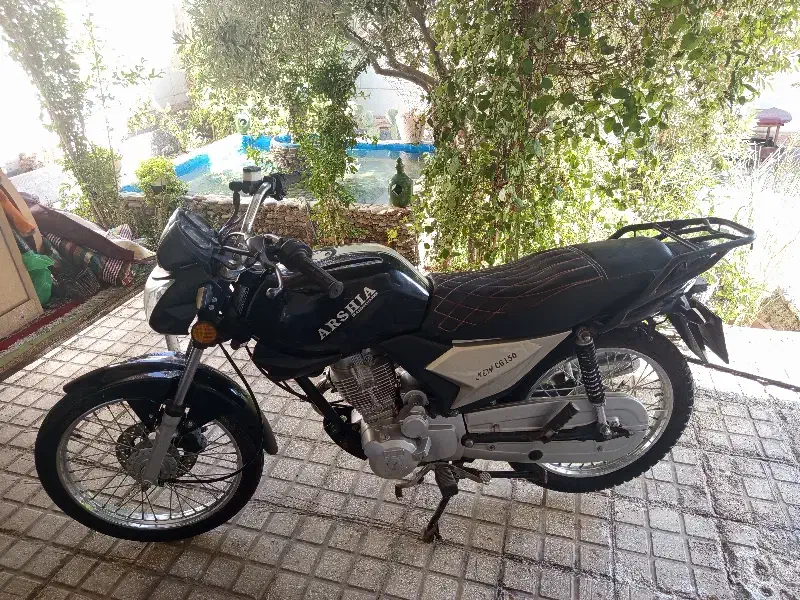 متور ارشیا ۱۵۰ استارتی مدل ۹۵|موتورسیکلت|گرمسار, |دیوار