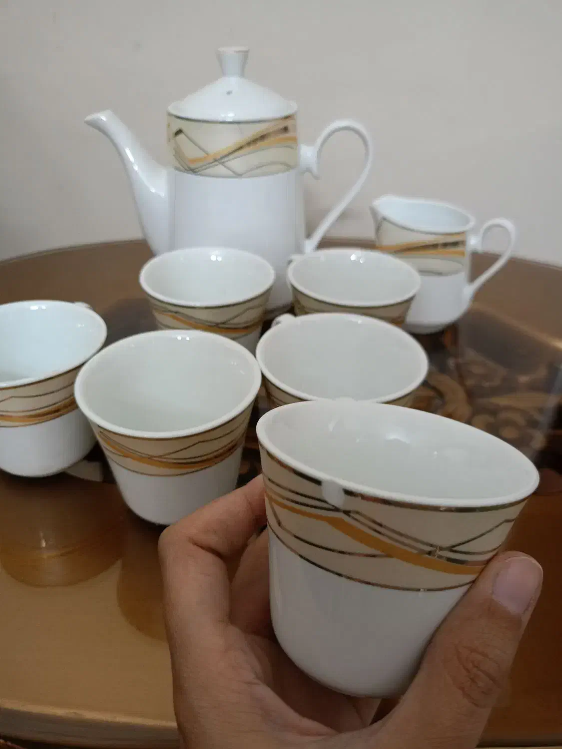 لوازم چینی و دکوری نو و درحد نو|ظروف سرو و پذیرایی|مشهد, نیروی هوایی|دیوار