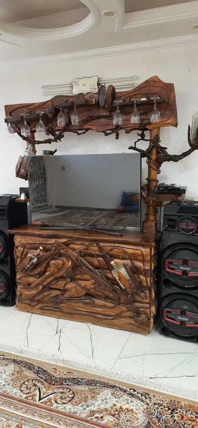 کافی بار و میز تلویزیون|میز تلویزیون|بومهن, |دیوار