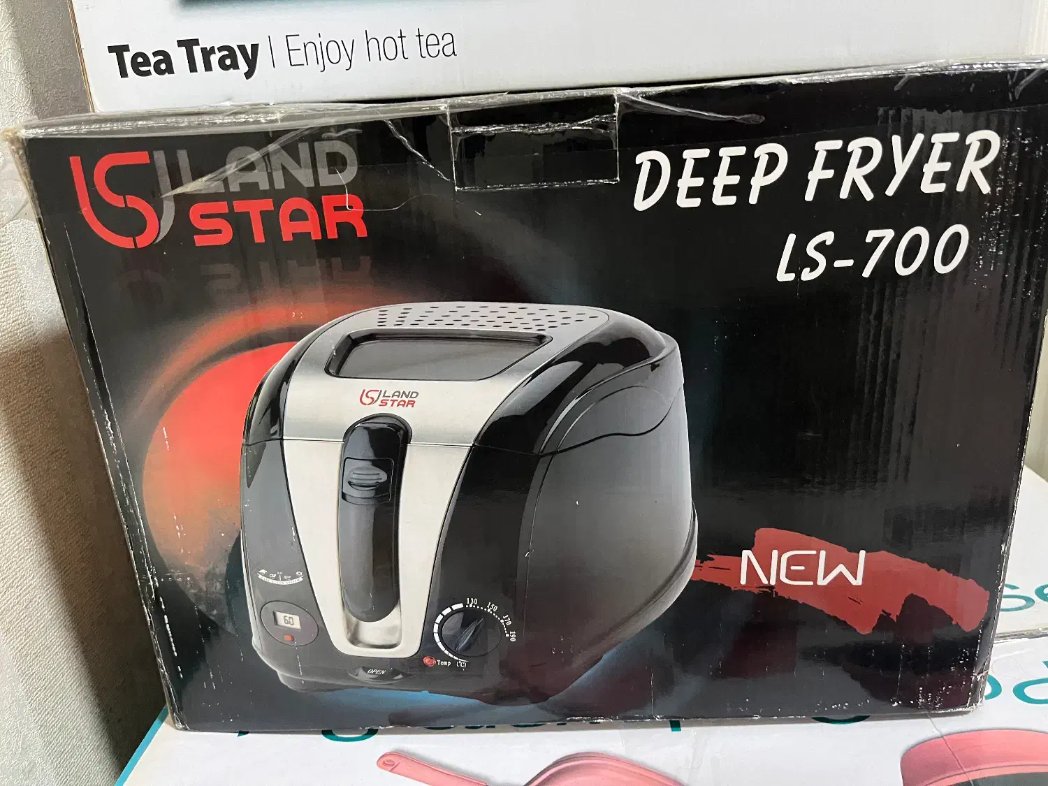 سرخکن با روغن کاملاً نو و آکبند|اجاق گاز و لوازم برقی پختوپز|ایلام, |دیوار