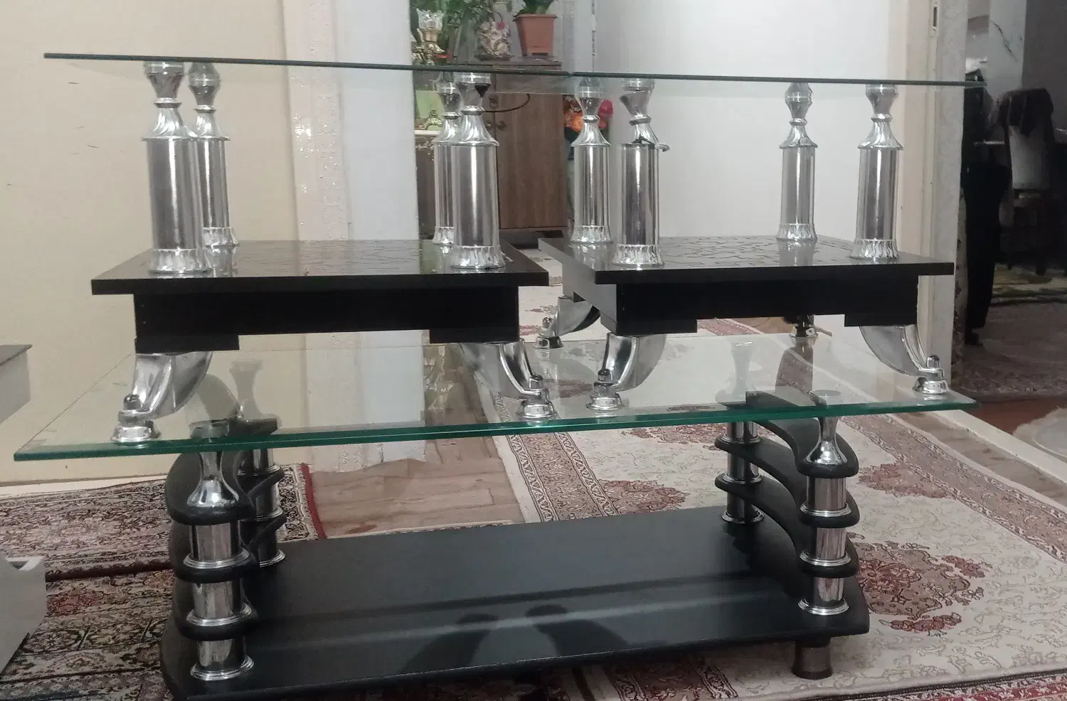 میز جلو مبلی|مبلمان خانگی و میز عسلی|ماکو, |دیوار