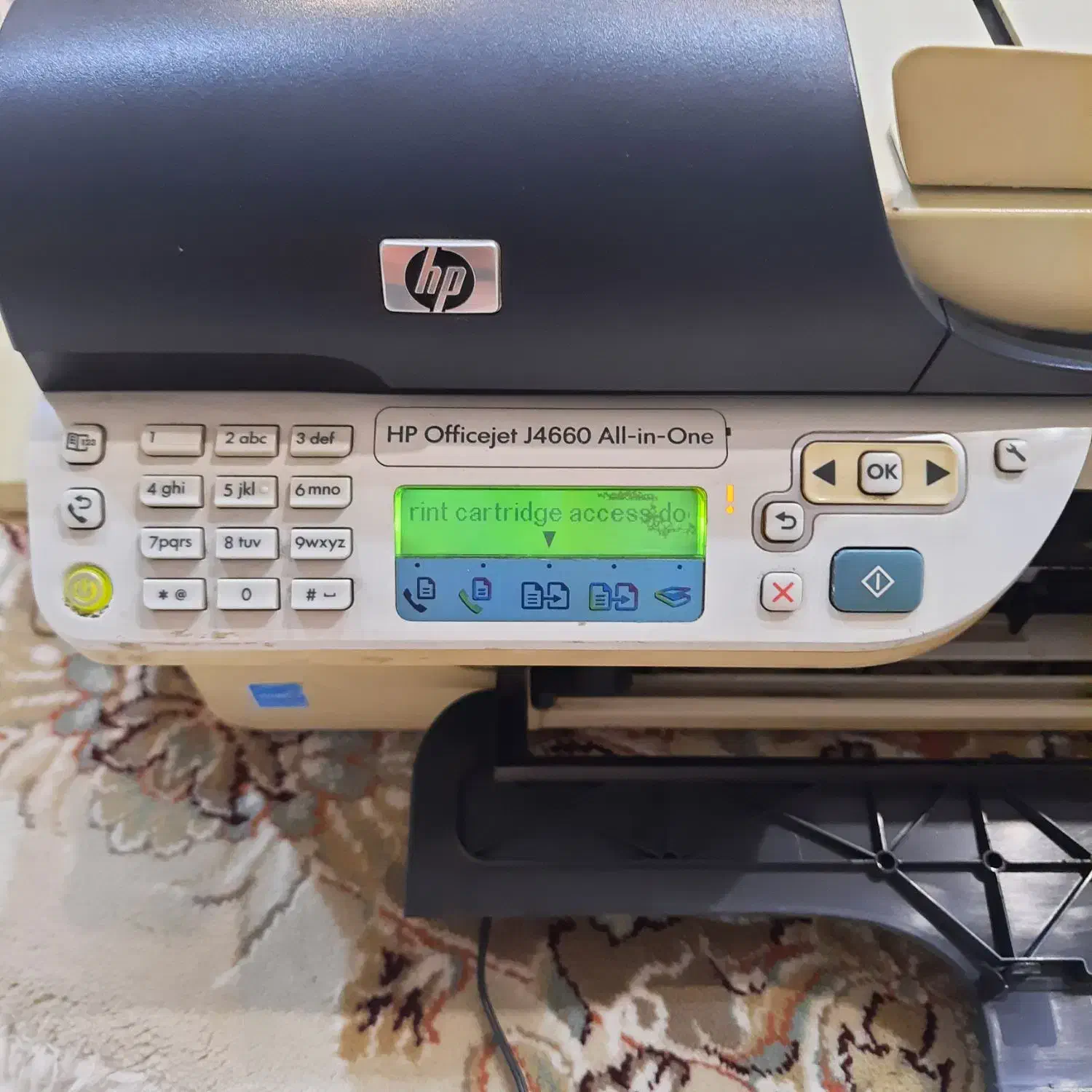 پرینتر hp همه کاره جوهری|پرینتر، اسکنر، کپی، فکس|تهران, علی‌آباد|دیوار