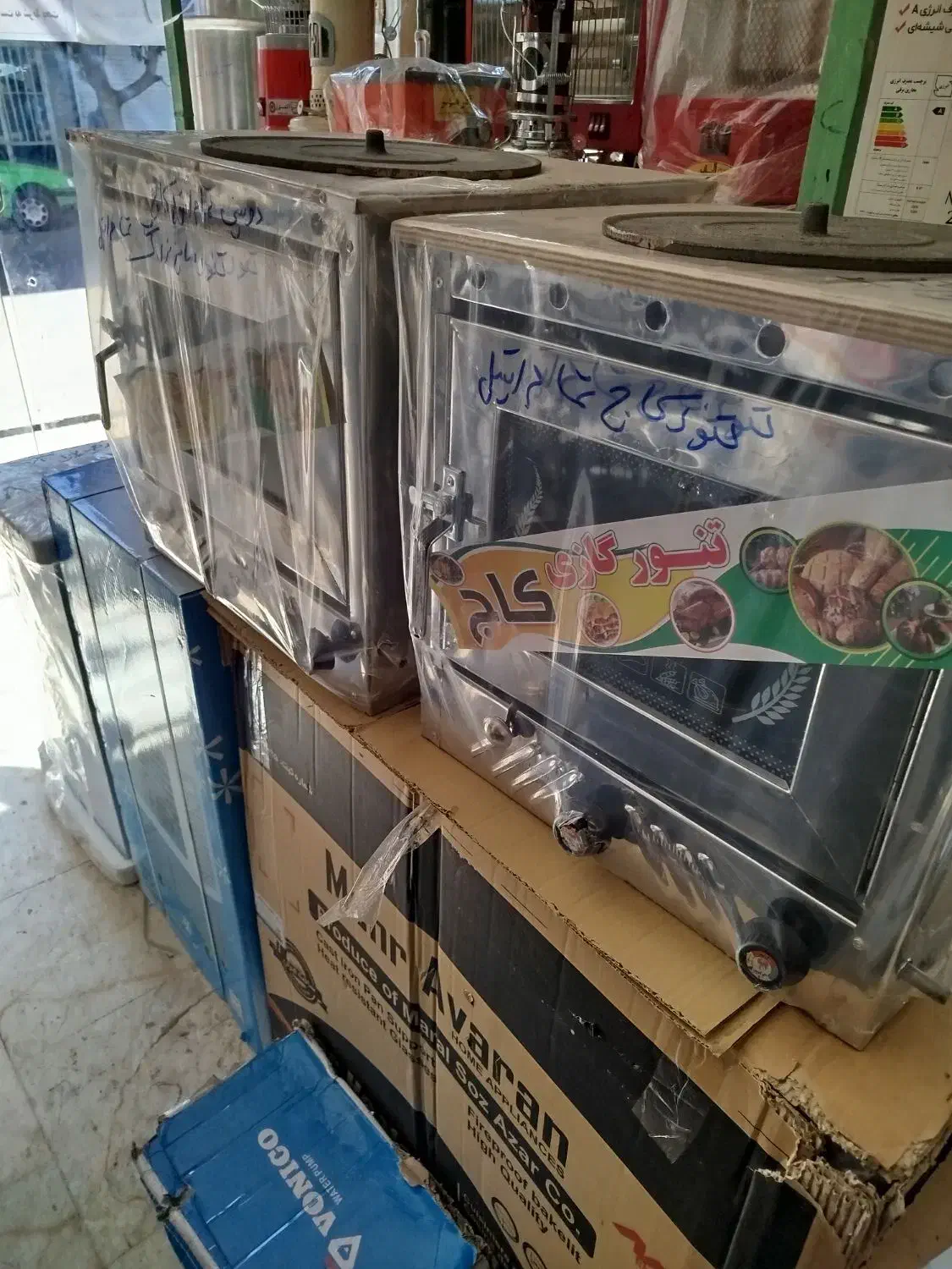 تنور گازی تمام استیل|اجاق گاز و لوازم برقی پخت‌وپز|اقلید, |دیوار