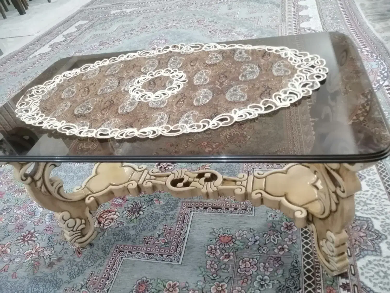 میز جلومبلی عسلی|مبلمان خانگی و میز عسلی|قم, شهرک سازمان آب|دیوار