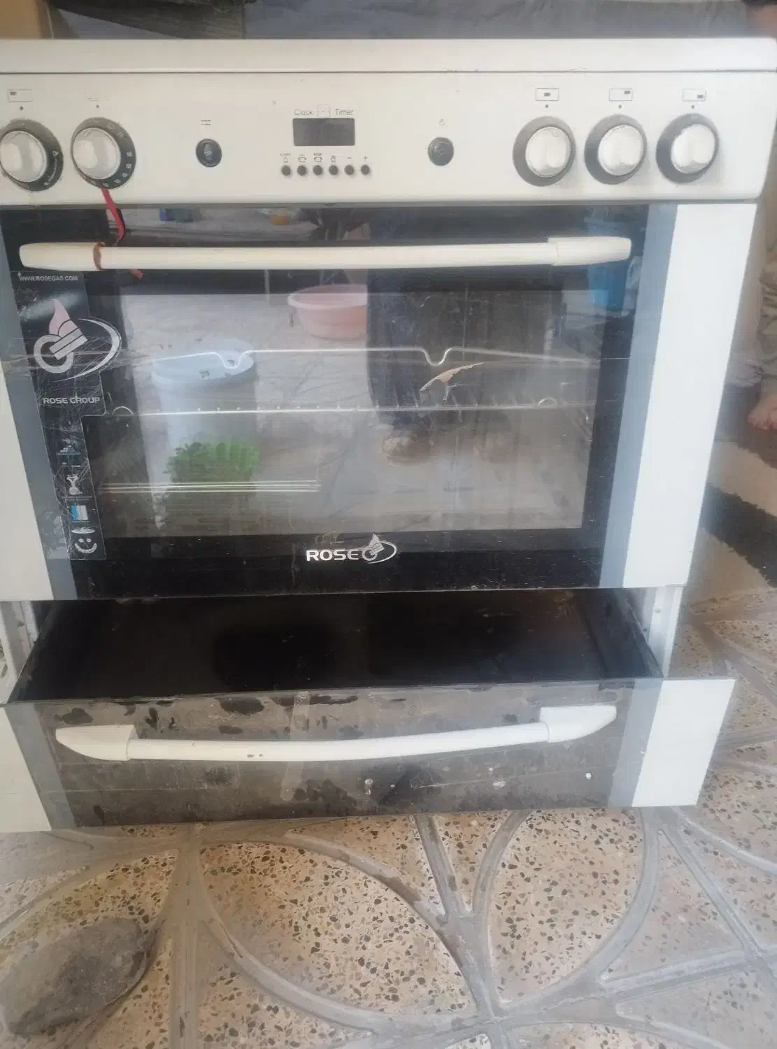 اجاق گاز 5 شعله فر|اجاق گاز و لوازم برقی پخت‌وپز|رباط‌کریم, رباط‌کریم|دیوار