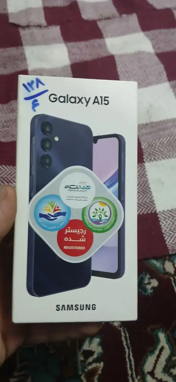 سامسونگ Galaxy A15 با حافظهٔ ۱۲۸ گیگابایت|موبایل|تهران, مینابی|دیوار