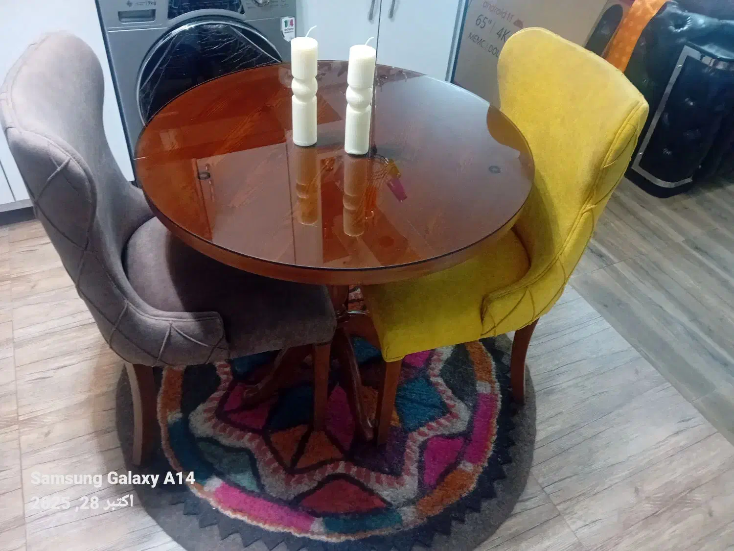 میز صبحانه خوری|میز و صندلی غذاخوری|شاهین‌شهر, نبوت|دیوار