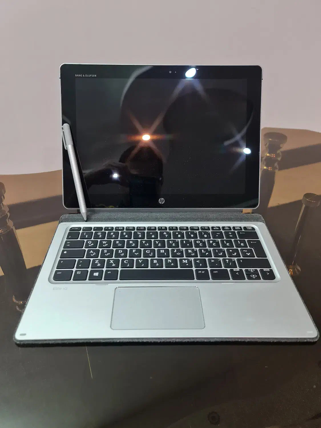 فروش لپ تاپ مدل سرفیس تبلت شو hp elite x2|رایانه همراه|شاهینشهر, شهرک هشت بهشت|دیوار