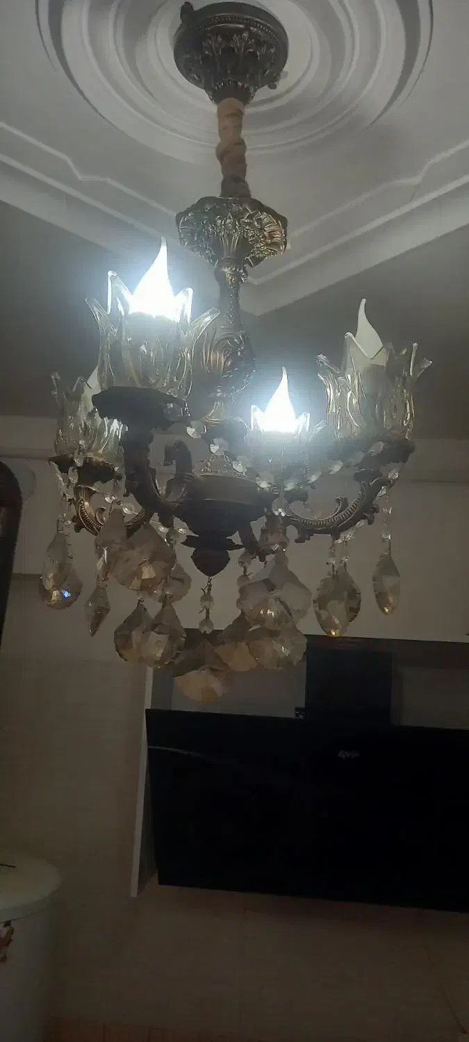 لوستر|لوستر و چراغ آویز|همدان, |دیوار