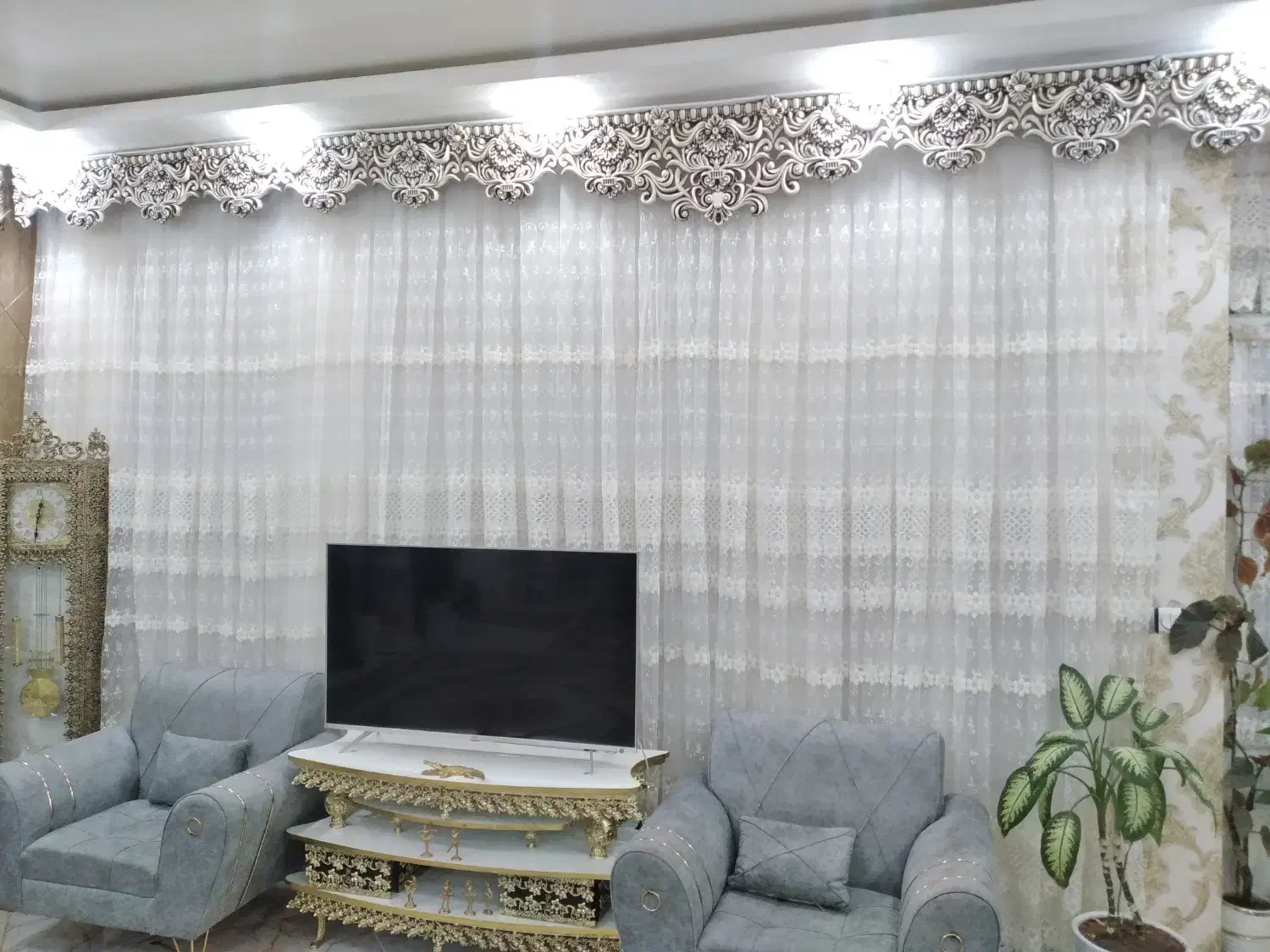 پرده و کتیبه|پرده، رانر، رومیزی|ایوان, |دیوار