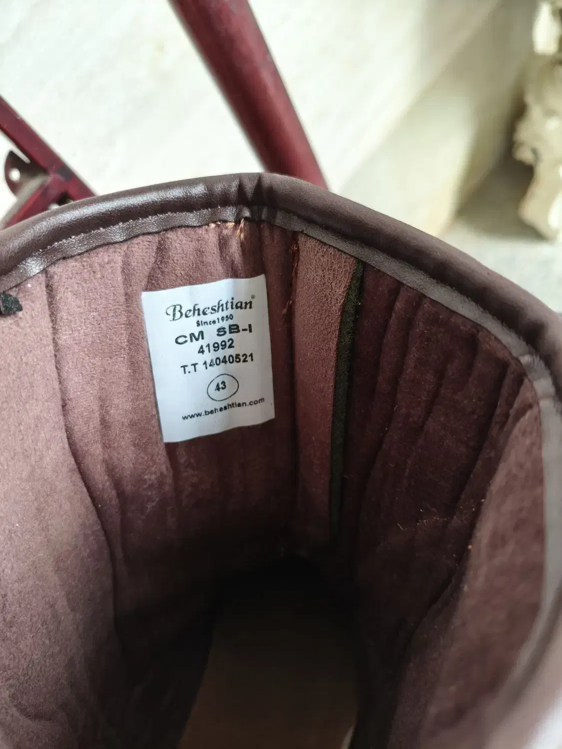 کفش ایمنی بهشتیان|کیف، کفش، کمربند|اهواز, شهرک برق|دیوار