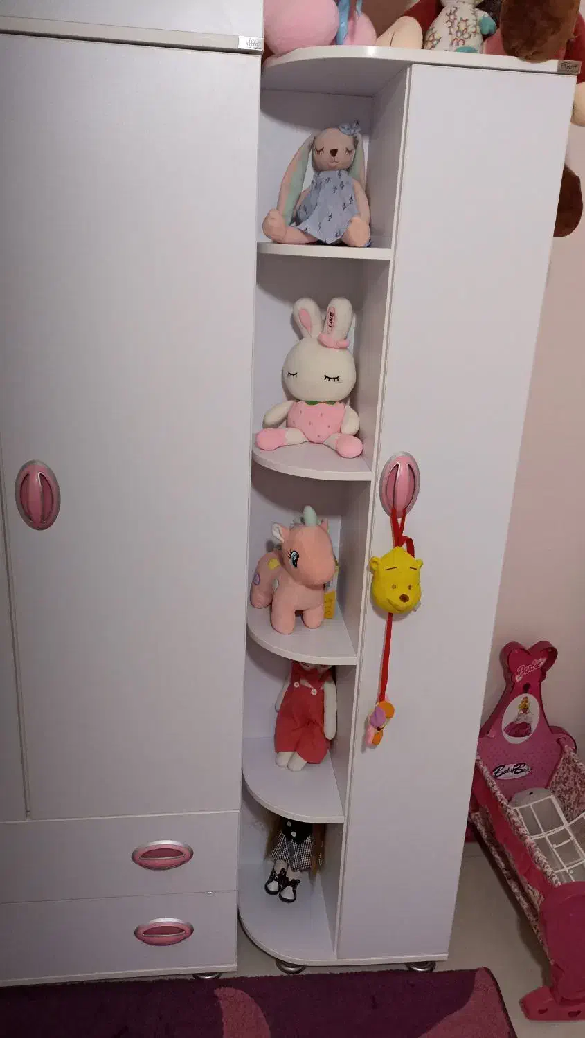 سرویس خواب کودک بهمراه تشک طبی|تخت و صندلی بچه|اهواز, شهرک دانشگاه|دیوار