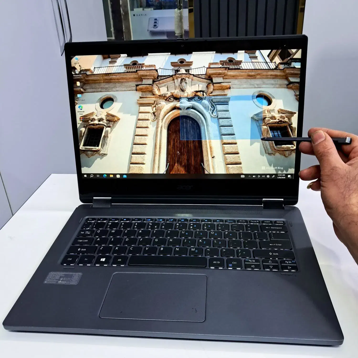 ایسر نسل i5 11 مدل p414 تاچ 360 با قلم اورجینال|رایانه همراه|تهران, فردوس|دیوار