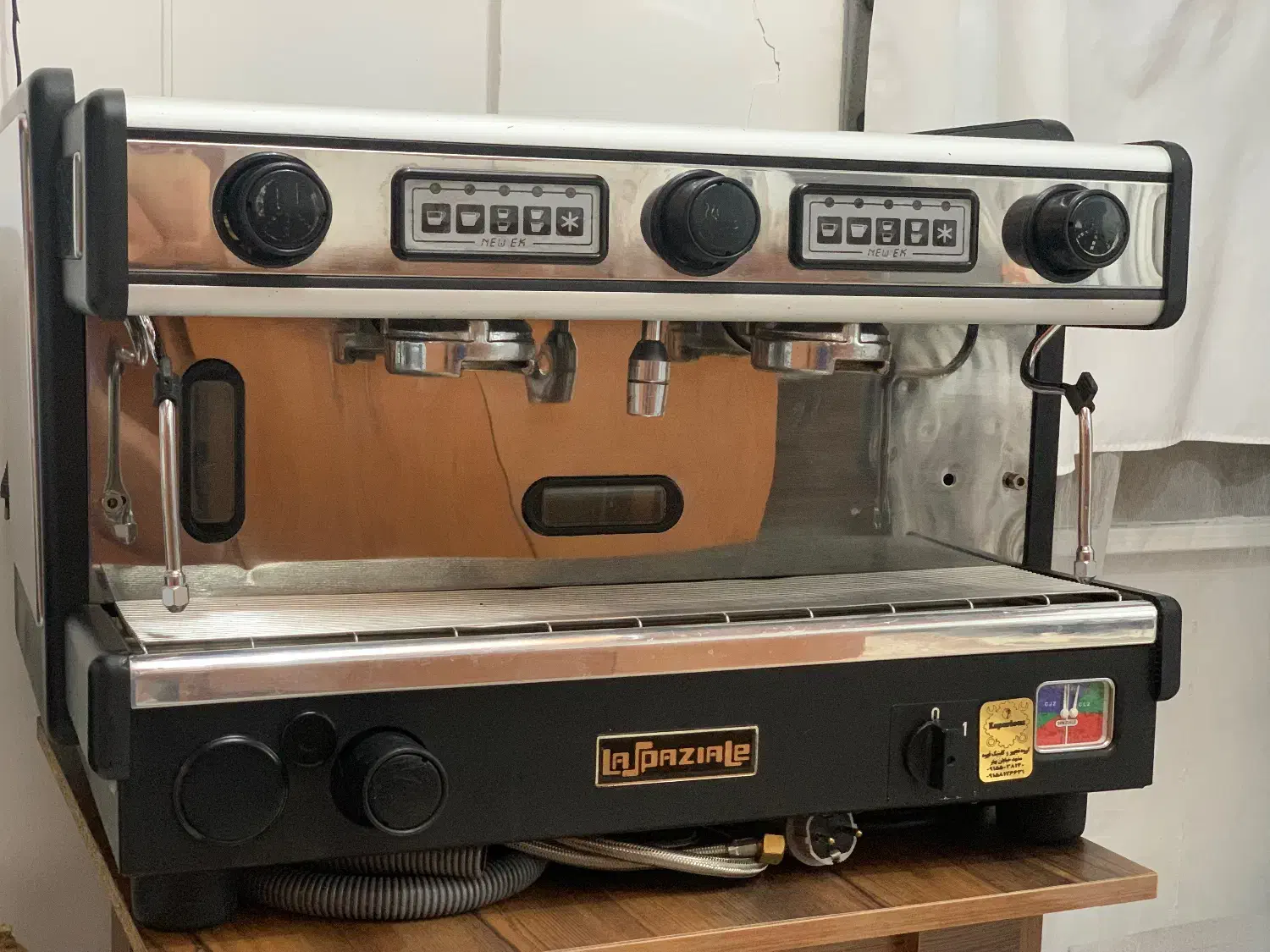 اسپرسو ساز لاسپازیاله new ek دو گروپ‌|کافی‌شاپ و رستوران|مشهد, نیروی هوایی|دیوار